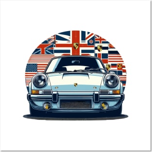 Porsche 911 Posters and Art